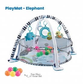 FIFFY ANIMAL GATHERING PLAYMAT (98-11-002)
