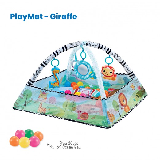 FIFFY ANIMAL GATHERING PLAYMAT (98-11-002)