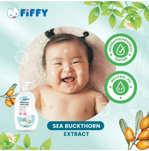 FIFFY BOTANICAL BABY MOIST LOTION (450ML) 98-14-001
