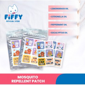 FIFFY MOSQUITO REPELLENT PATCH PELEKAT PENGHALAU NYAMUK (98-14-011)