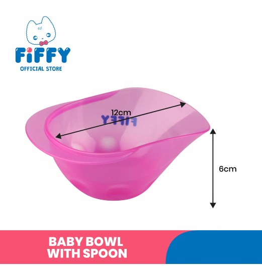 FIFFY BABY BOWL + SPOON X 2 SETS