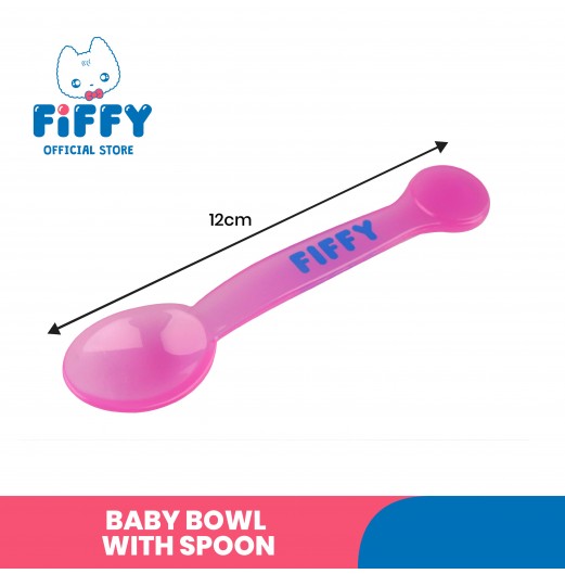 FIFFY BABY BOWL + SPOON X 2 SETS