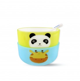 FIFFY BABY BOWL X 2'S + SPOON (98-391)