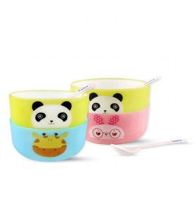 FIFFY BABY BOWL X 2'S + SPOON (98-391)