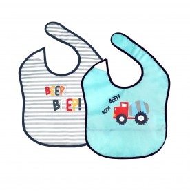FIFFY BABY BIB PEVA X 2'S (98-401)