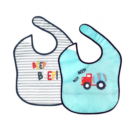 FIFFY BABY BIB PEVA X 2'S (98-401)