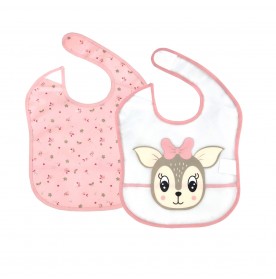 FIFFY BABY BIB PEVA X 2'S (98-401)