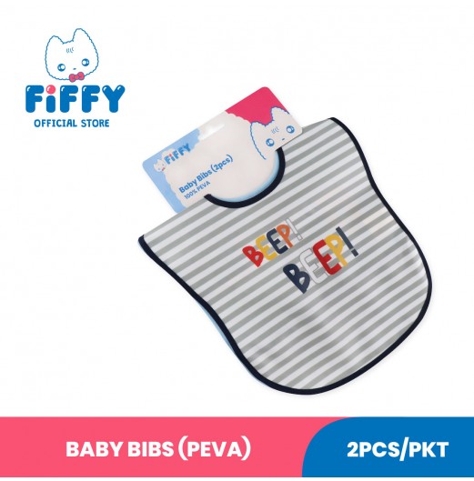 FIFFY BABY BIB PEVA X 2'S (98-401)