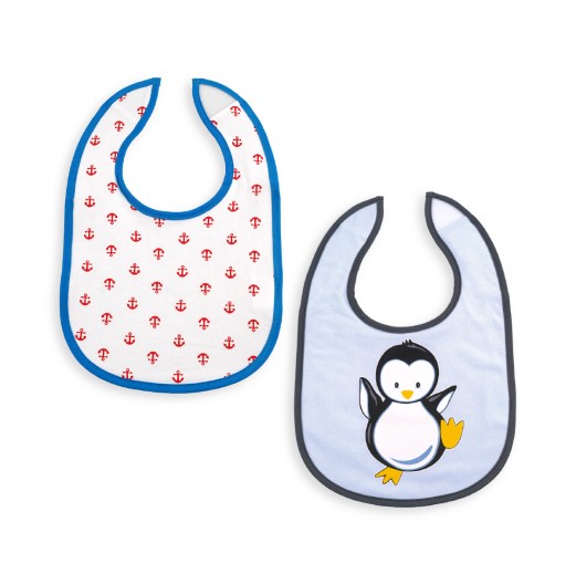 Feeding Utensils - FIFFY BABY BIB WITH VELCRO TAPE (2 PCS)