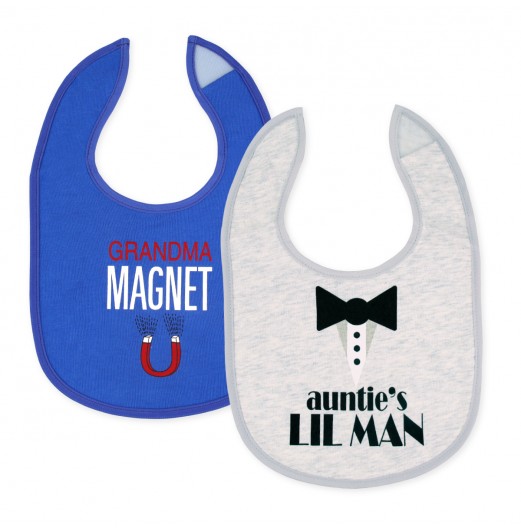 Feeding Utensils - FIFFY BABY BIB WITH VELCRO TAPE (2 PCS)