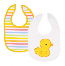 FIFFY BIB BANDANA BAYI BABY BIB WITH VELCRO TAPE (2 PCS) (98-402)