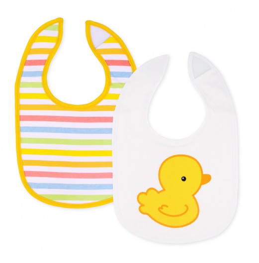 Feeding Utensils - FIFFY BABY BIB WITH VELCRO TAPE (2 PCS)