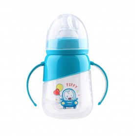 FIFFY PP WIDE NECK BOTTLE 180ML HANDLE