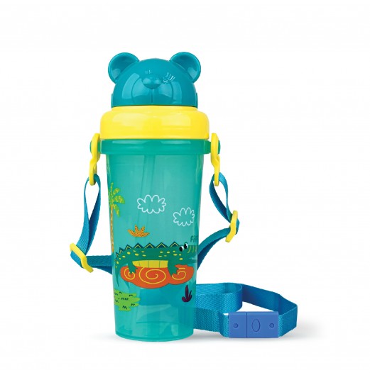 FIFFY PP STRAW CUP WITH STRAP 360ML (98-468)