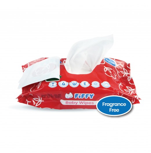 Baby Wipes - FIFFY BABY WIPES RED 30 S X 2