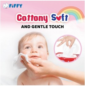 FIFFY BABY WIPES FRAGRANCE FREE 30'S X 2 (98-520)