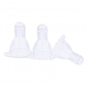 FIFFY SILICONE SHORT STANDARD TEATS X-CUT (3PCS) 98-568