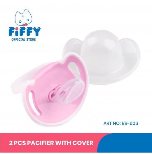FIFFY SILICONE ORTHODONTIC PACIFIER X 2'S (98-606)
