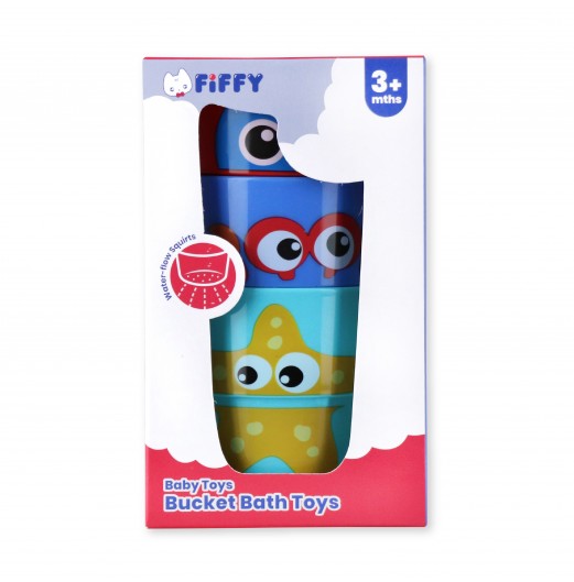 FIFFY STACKABLE BATH TIME TOYS (98-617)