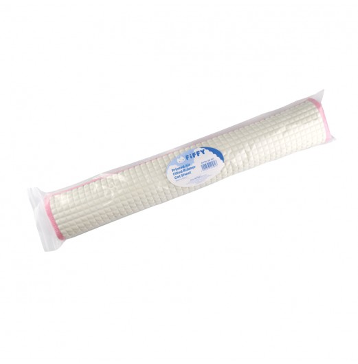 FIFFY PRINTED AIR FILLED RUBBER COT SHEET (60CM X 90CM) 	98-637