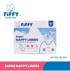 FIFFY SUPER NAPPY LINERS (120'S)