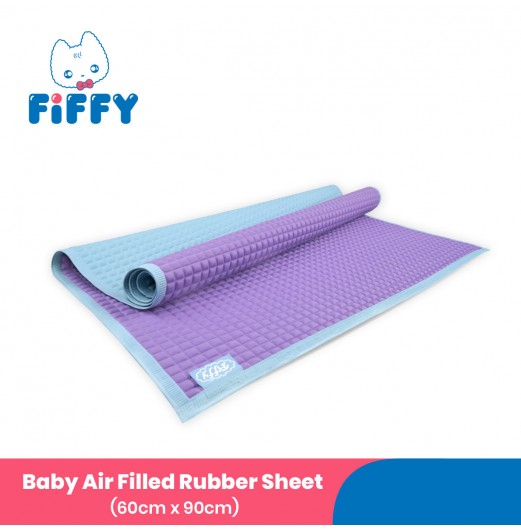 Accessories - FIFFY AIR FILLED RUBBER COT SHEET (60CM X 90CM)