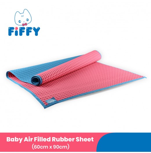 Accessories - FIFFY AIR FILLED RUBBER COT SHEET (60CM X 90CM)