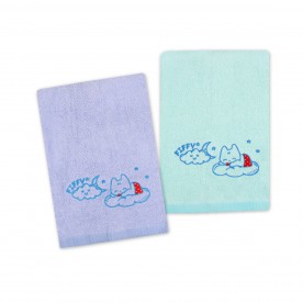 FIFFY BABY BATH TOWEL (2 PCS / PACK) 98-860