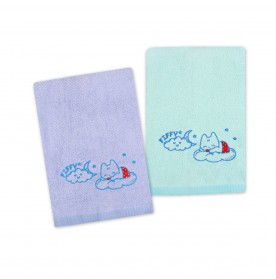FIFFY BABY BATH TOWEL (2 PCS / PACK) 98-860