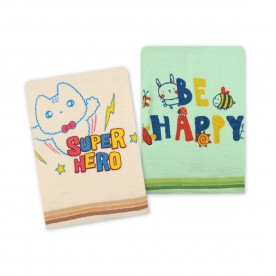 FIFFY BABY BATH TOWEL (2 PCS / PACK) 98-860