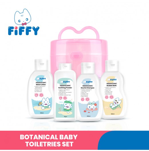 SHOP ALL - FIFFY BOTANICAL BABY TOILETRIES SET (4 BOTTLES)