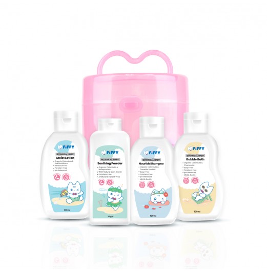 SHOP ALL - FIFFY BOTANICAL BABY TOILETRIES SET (4 BOTTLES)