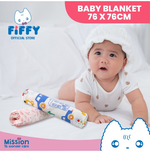 FIFFY BABY BLANKET 76cm X 76cm (98-877)