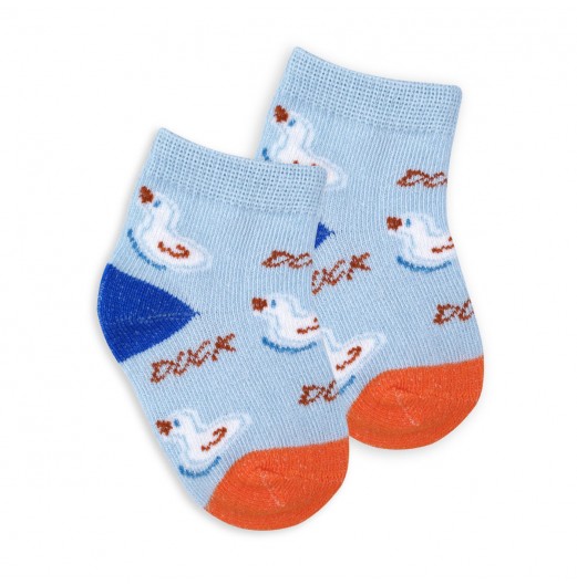 FIFFY COLOURFUL BABY SOCK 2 PAIRS (98-879)
