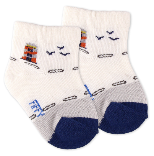 FIFFY COLOURFUL BABY SOCK 2 PAIRS (98-879)
