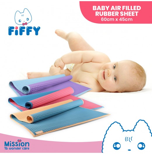 Accessories - FIFFY AIR FILLED RUBBER COT SHEET (60CM x 45CM)