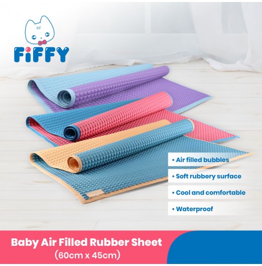 Accessories - FIFFY AIR FILLED RUBBER COT SHEET (60CM x 45CM)