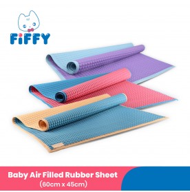 FIFFY AIR FILLED RUBBER COT SHEET (60CM x 45CM) 98-880