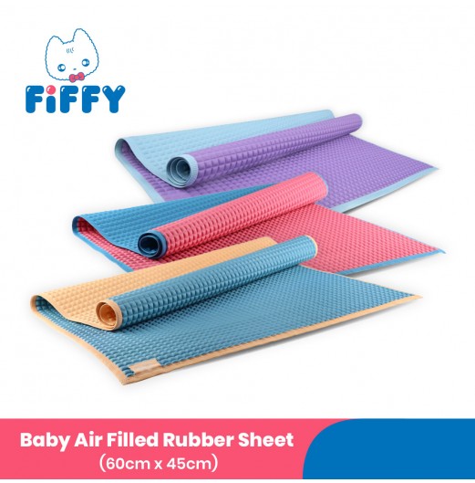 Accessories - FIFFY AIR FILLED RUBBER COT SHEET (60CM x 45CM)
