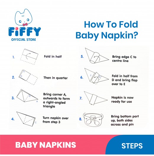 Accessories - FIFFY BABY NAPKINS (10PCS) 