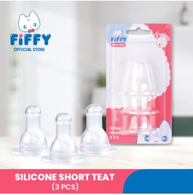 FIFFY SILICONE SHORT TEAT (3PCS) -98-883A/ M / L