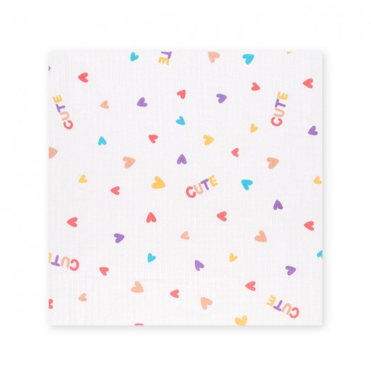 FIFFY BABY NAPKIN PRINTED 76 X 76CM 10'S (98-894)