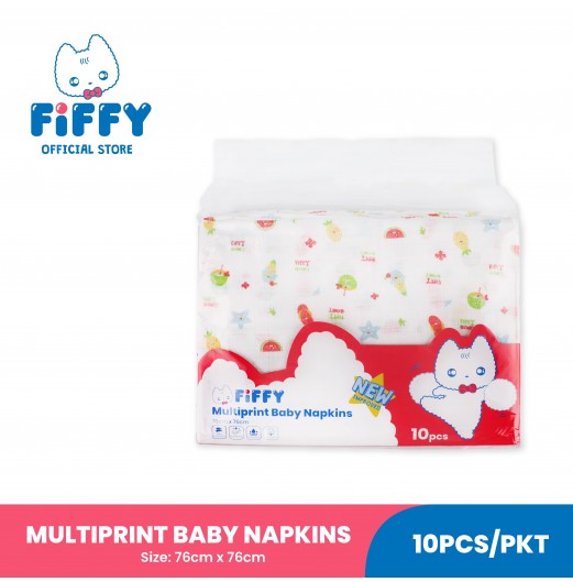 Baby napkin printed Clearance