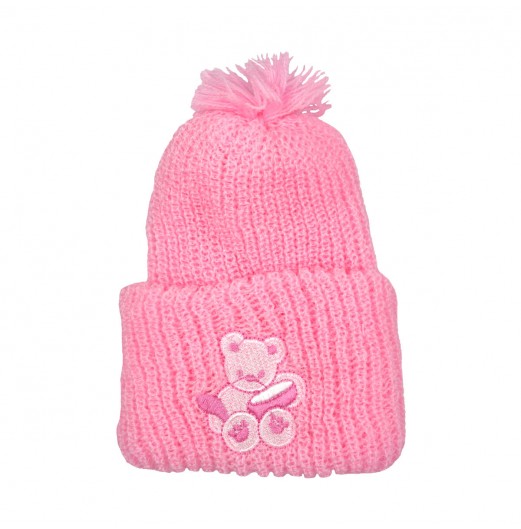 FIFFY CUTE GIRL KNITTING BABY HAT (98-954)