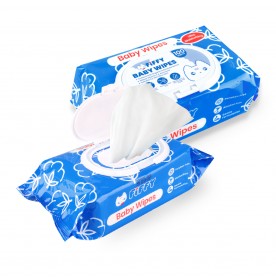 FIFFY BABY WIPES BLUE 100'S X 2 (98-964)