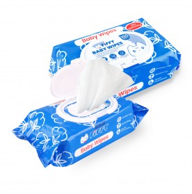 FIFFY BABY WIPES BLUE 100'S X 2