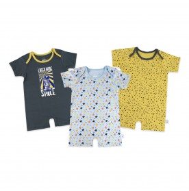 FIFFY STAR GATHERING 3 IN 1 BOY ROMPER SET