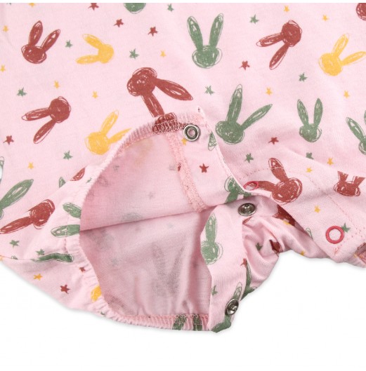 FIFFY HERBIVOROUS RABBIT 3 IN 1 GIRL ROMPER SET