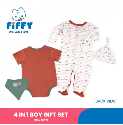 FIFFY ENJOY THE WAY 4 IN 1 BOY GIFT SET