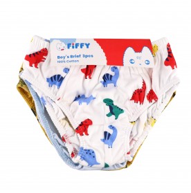 FIFFY SET SELUAR DALAM BUDAK LELAKI 3 IN 1 BOY PANTIES COMBO SET (CM3721001)